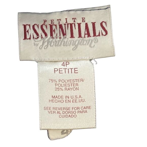 Worthington Petite Essentials vintage dark blue single button blazer - Picture 6 of 8